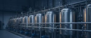 Система безразборной мойки CIP из нержавеющей стали