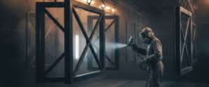 Порошковая покраска металлоконструкций в покрасочной камере